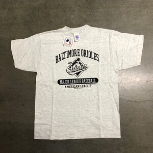 Vintage Y2K Baltimore Orioles Logo 7 MLB Youth T-Shirt Size Medium New W Tag